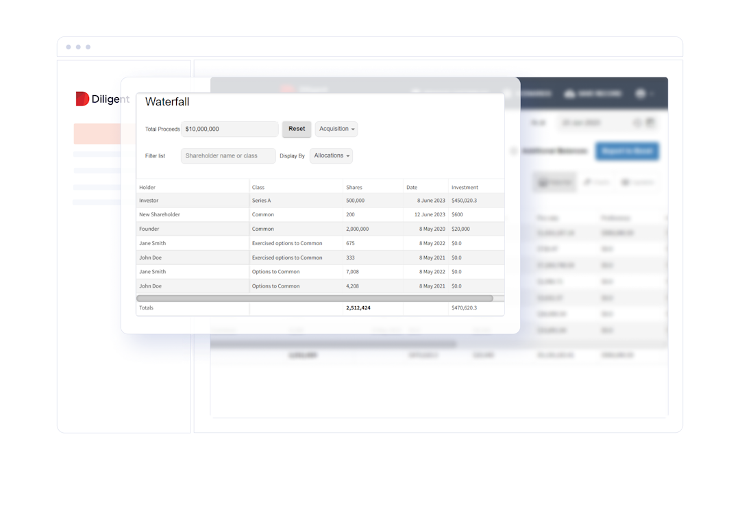 Image of Cap Table & Option Management 